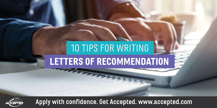 Letters of Recommendation Tips