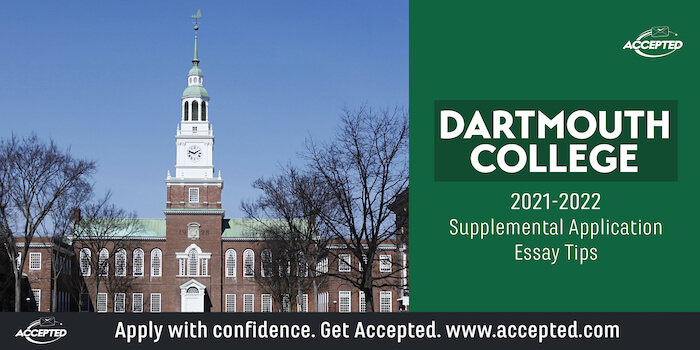 Dartmouth Academic Calendar 2022 Tips For Answering The Dartmouth College Supplemental Essay Prompts [2021 -  2022] | Accepted