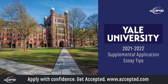 Yale University supplemental application essay tips