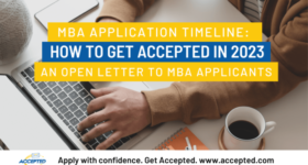 MBA Application Timeline: How to Get Accepted in 2023