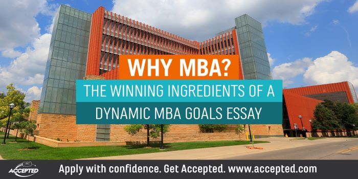 Why MBA  2022