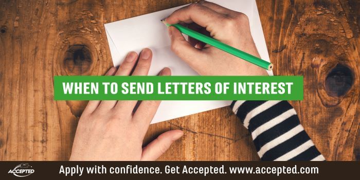 When to Send Letters Apr 2022