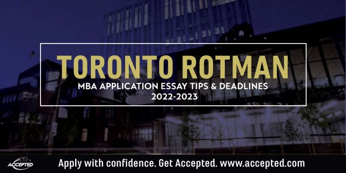 Toronto Rotman Tips 2022 2023