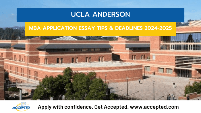 UCLA Anderson MBA Essay Tips