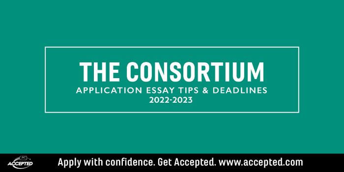 The Consortium Application: Tips for Your CGSM Essays [2022 - 2023]