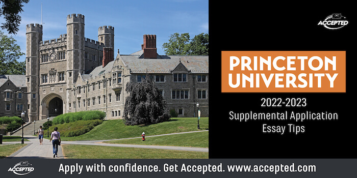 princeton supplemental essays prompts