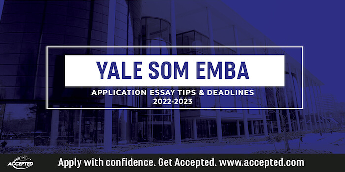Yale SOM EMBA 2022-2023