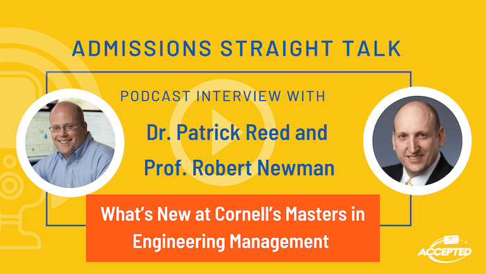 What’s New at Cornell’s Masters in Engineering Management