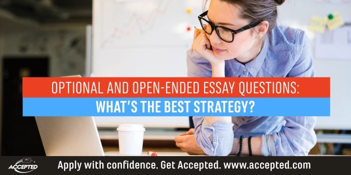 Optional and Open-Ended Essay Questions: What’s the Best Strategy?