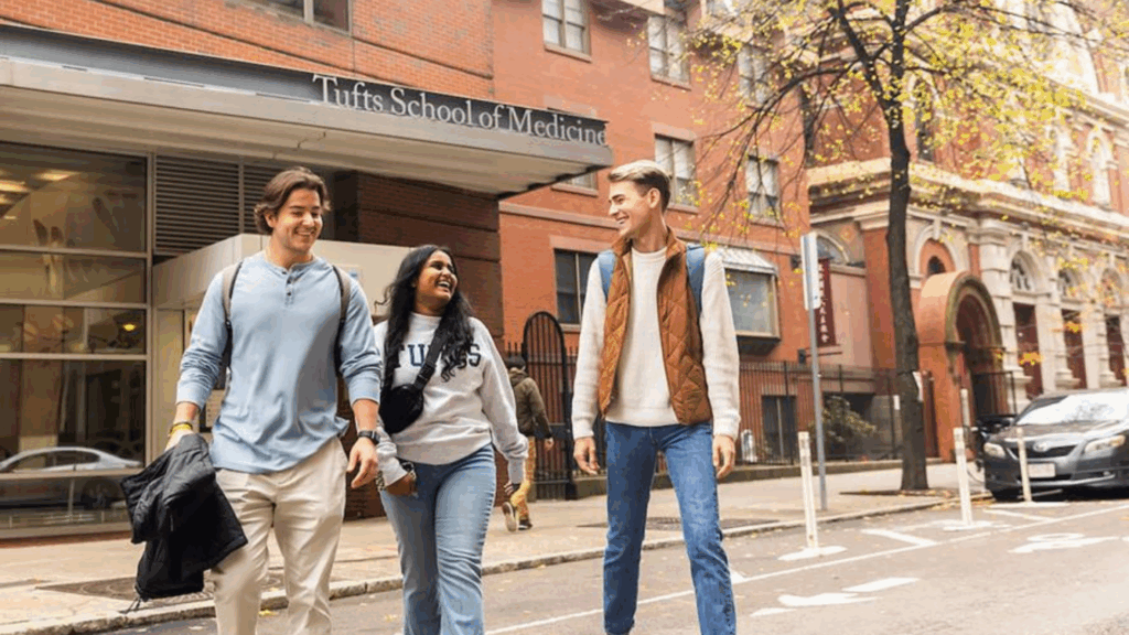 med students leaving Tufts School of Medicine