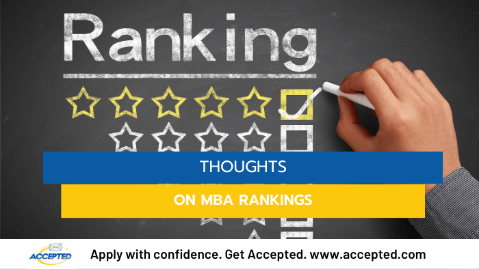 Thoughts on MBA Rankings