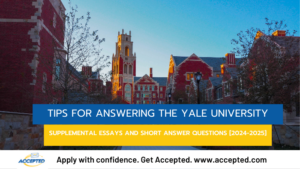 yale supplemental essays tips