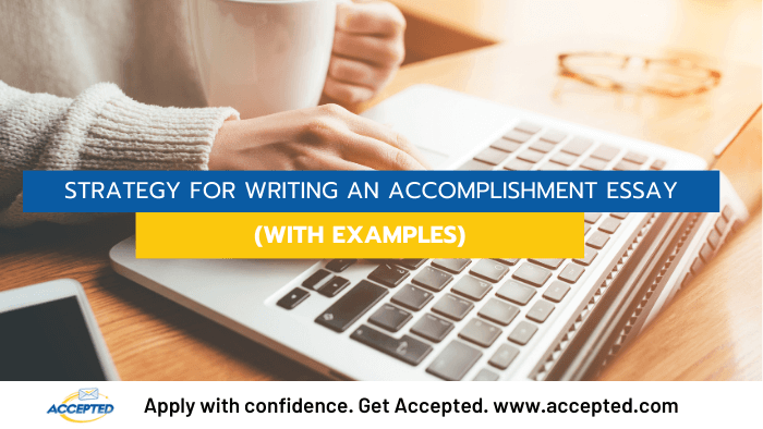 discuss an accomplishment essay