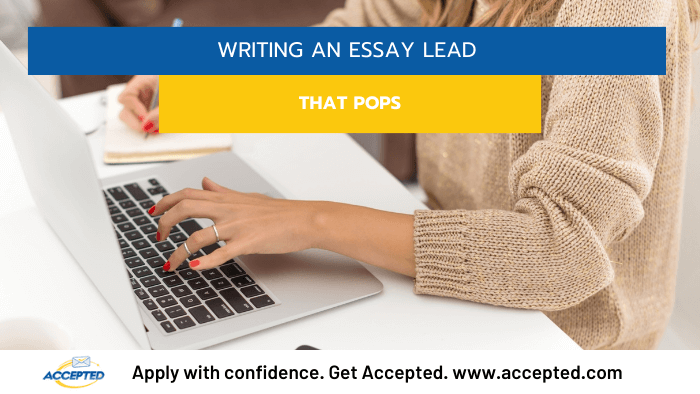 good leads for essays examples
