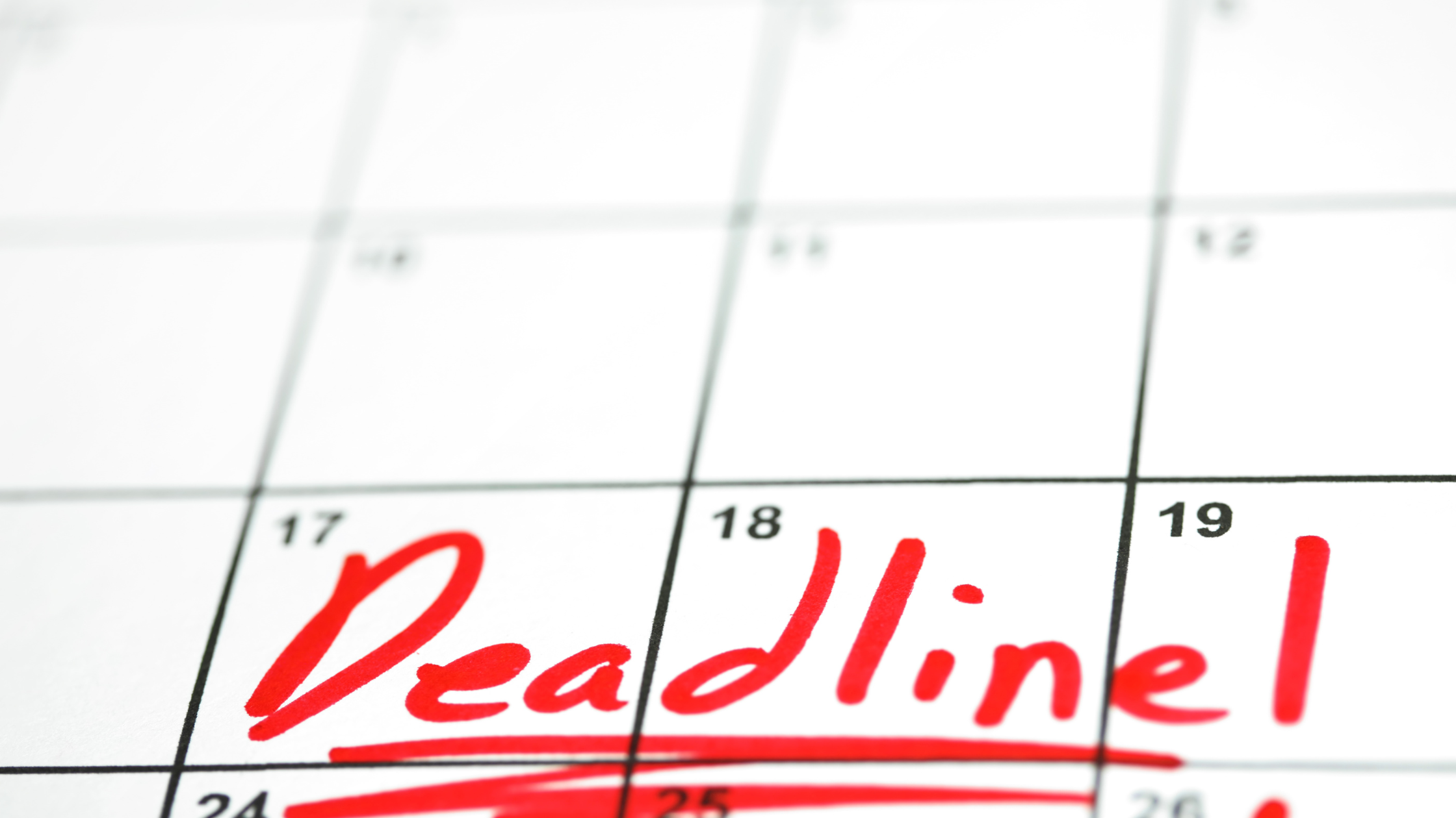 law school deadlines
