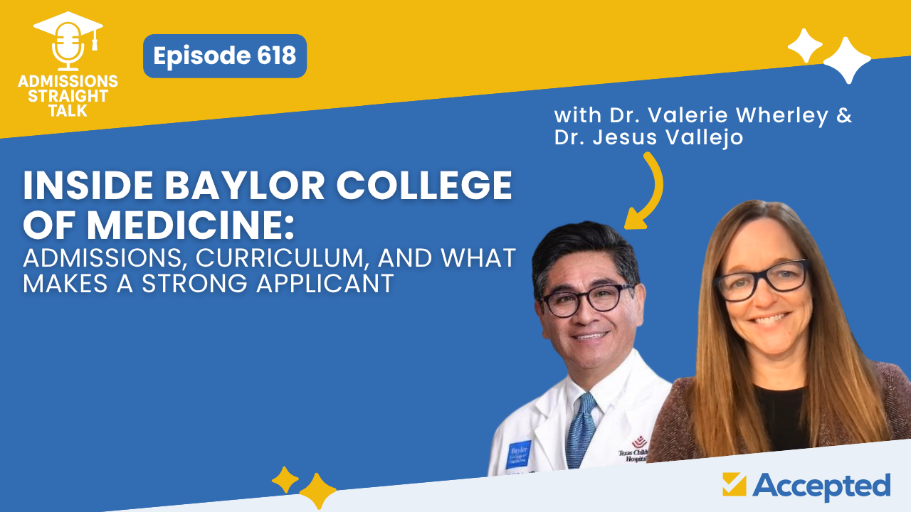 Admissions Straight Talk Episode 618